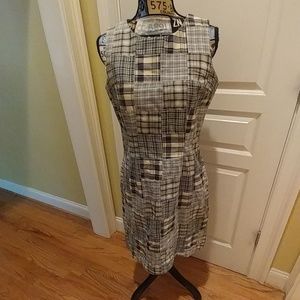 Plaid sleeveless Will Smith dress